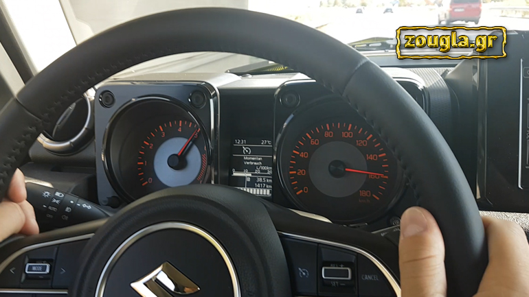 Ποια είναι η τελική ταχύτητα του Suzuki Jimny σε πραγματικές συνθήκες;